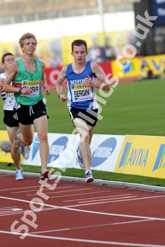 Matt Bergin, Men's 3000 metres Under-20s, 2011 Aviva London Grand Prix